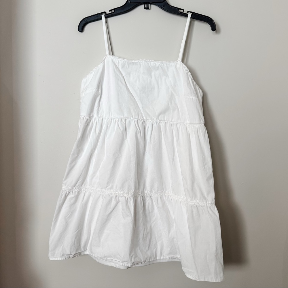 Women’s Wild Fable Multi Tiered Dress Boho Coastal Summer Beach Lacey Large